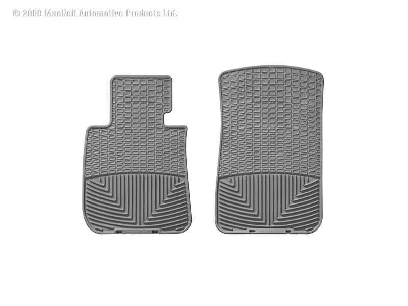 WeatherTech 05+ Chevrolet Cobalt Front Rubber Mats - Grey - GTR Auto