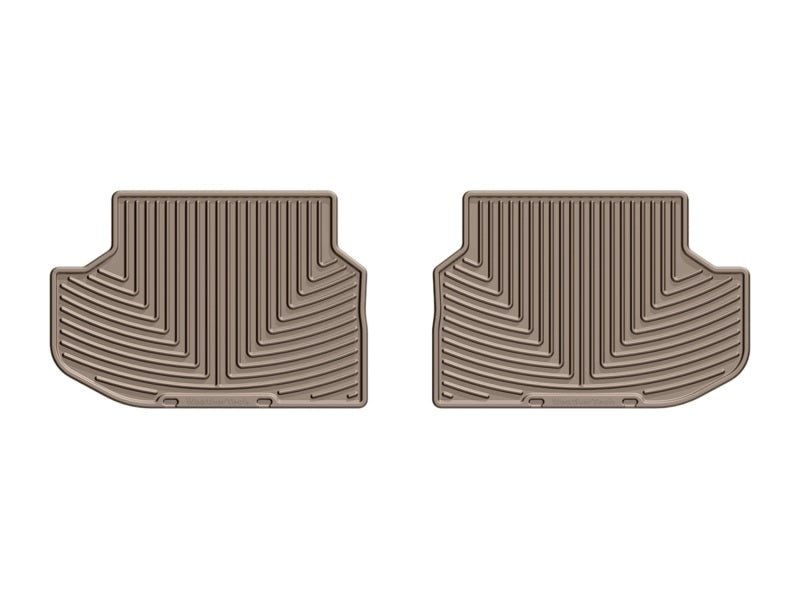 WeatherTech 2014-2016 BMW 5-Series Rear Rubber Mats - Tan - GTR Auto