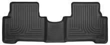 Load image into Gallery viewer, Husky Liners 13-15 Hyundai Sante Fe GLS/Limited WeatherBeater 2nd Seat Black Floor Liners - GTR Auto