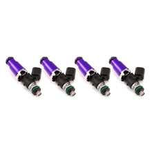 Load image into Gallery viewer, Injector Dynamics ID1050X Injectors 14mm (Purple) Top (Set of 4) - GTR Auto