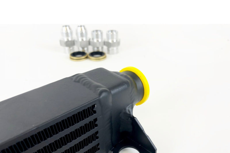 CSF 82-94 BMW 3 Series (E30) High Performance Oil Cooler w/-10AN Male & OEM Fittings - GTR Auto