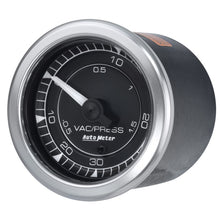 Load image into Gallery viewer, Autometer Chrono 2-1/16in 30INHG-30PSI Vacuum/Boost Gauge