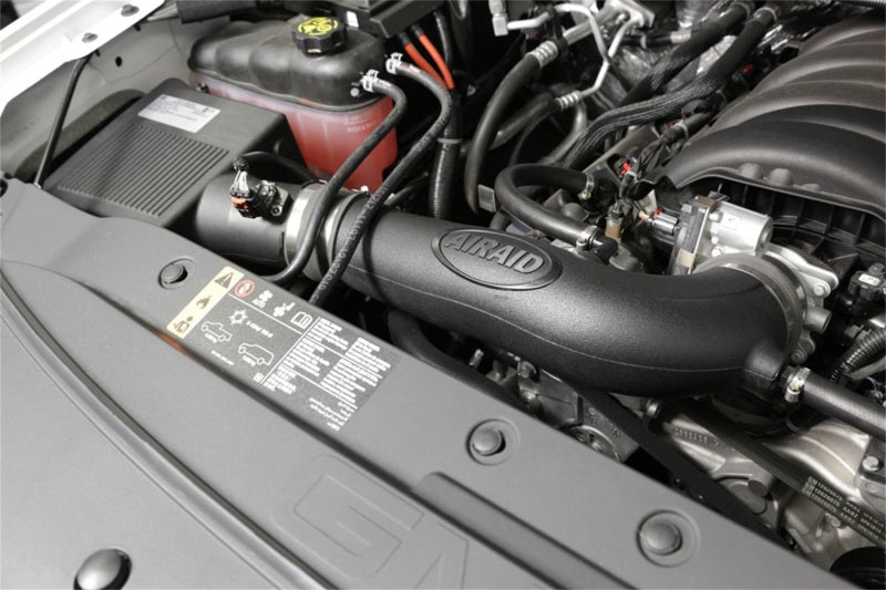Airaid 17-18 GMC Sierra/Yukon V8-6.2L F/I Jr Intake Kit - Oiled / Red Media - GTR Auto