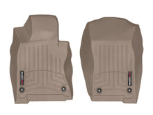Load image into Gallery viewer, WeatherTech 2018+ Infiniti Q50 Front FloorLiner - Tan (Will Fit Hybrid Models)