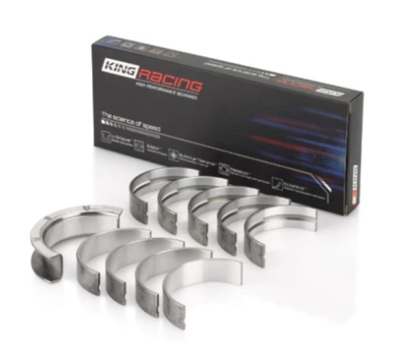 King Engine Bearings Chrysler 426Ci/ 440Ci V8 OHV- 24 Lowers (Top Fuel) (Size STDX) Main Bearing Set