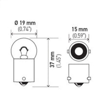 Load image into Gallery viewer, Hella Bulb 5008 12V 10W Ba15S B6 (2) - GTR Auto