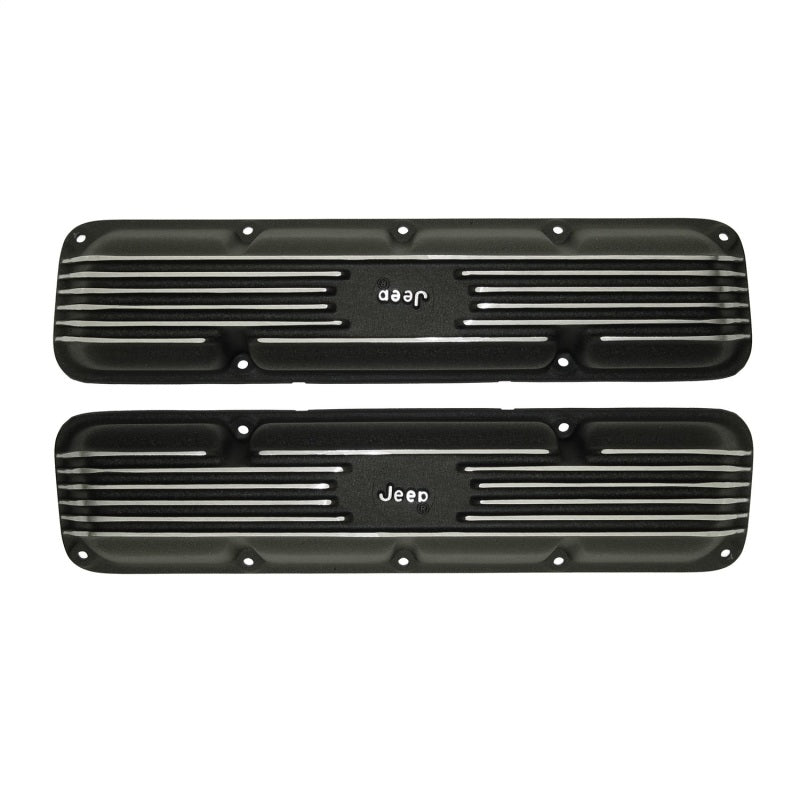 Omix Valve Cover Pair W/ Script - GTR Auto
