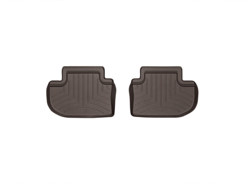 WeatherTech 2012-2015 BMW 6-Series Rear FloorLiner - Cocoa - GTR Auto
