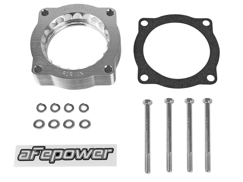 aFe Silver Bullet Throttle Body Spacer N62 Only BMW (E53) 04-09 5series (E60) 04-09 6series (E63/64) - GTR Auto