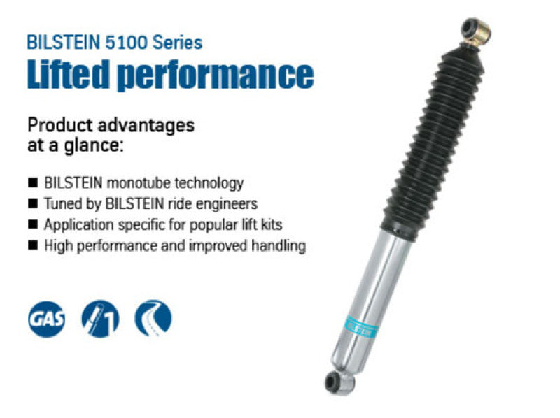 Bilstein 5100 Series 96-02 Toyota 4Runner Front 46mm Monotube Shock Absorber - GTR Auto