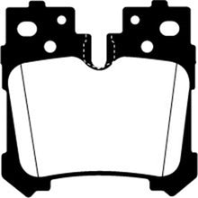 Load image into Gallery viewer, EBC 07+ Lexus LS460 4.6 Redstuff Rear Brake Pads - GTR Auto