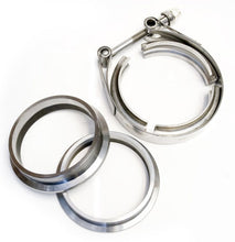 Load image into Gallery viewer, ATP V-Band and 2.5in Machined Flange &amp; Clamp Set