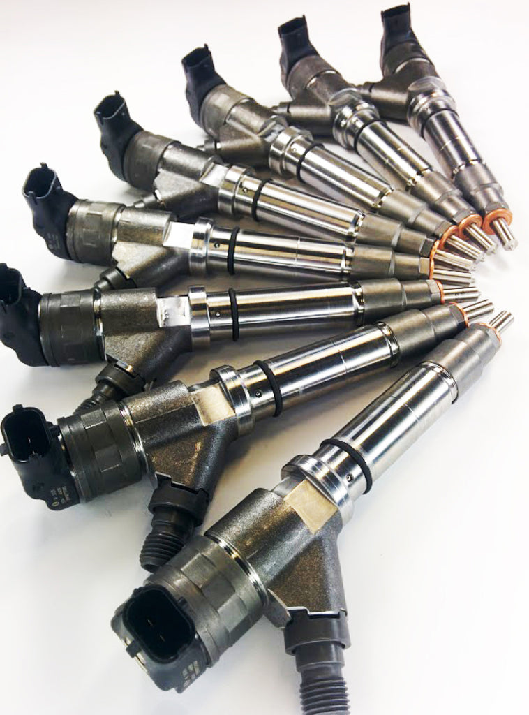 DDP 06-07 Chevrolet Duramax 6.6L LBZ Reman Injector Set - Economy Series