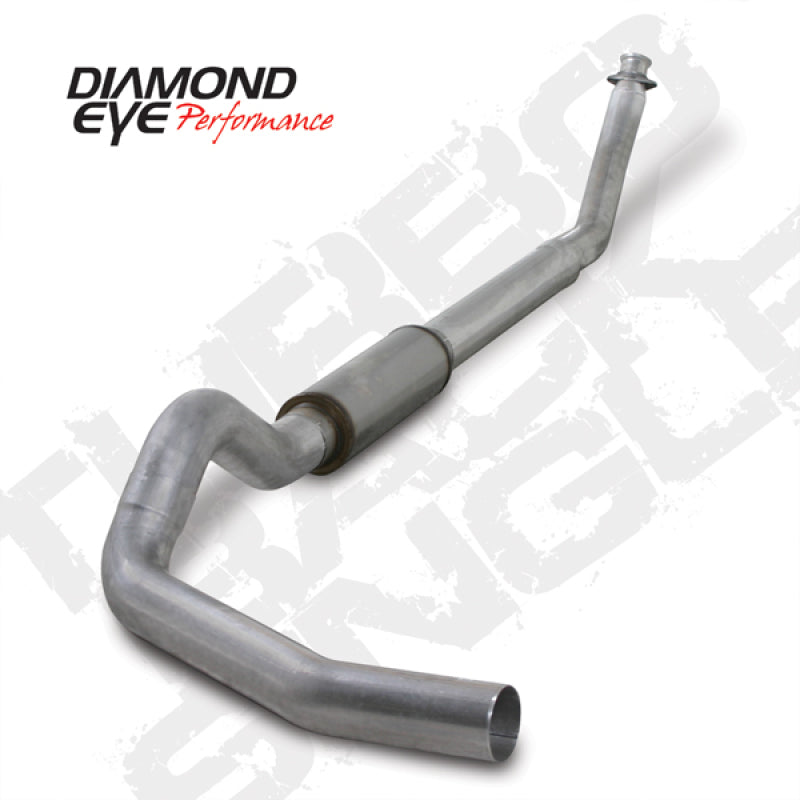Diamond Eye KIT 5in Turbo Back SGL AL: 94-02 DODGE CUMMINS 5.9L - GTR Auto