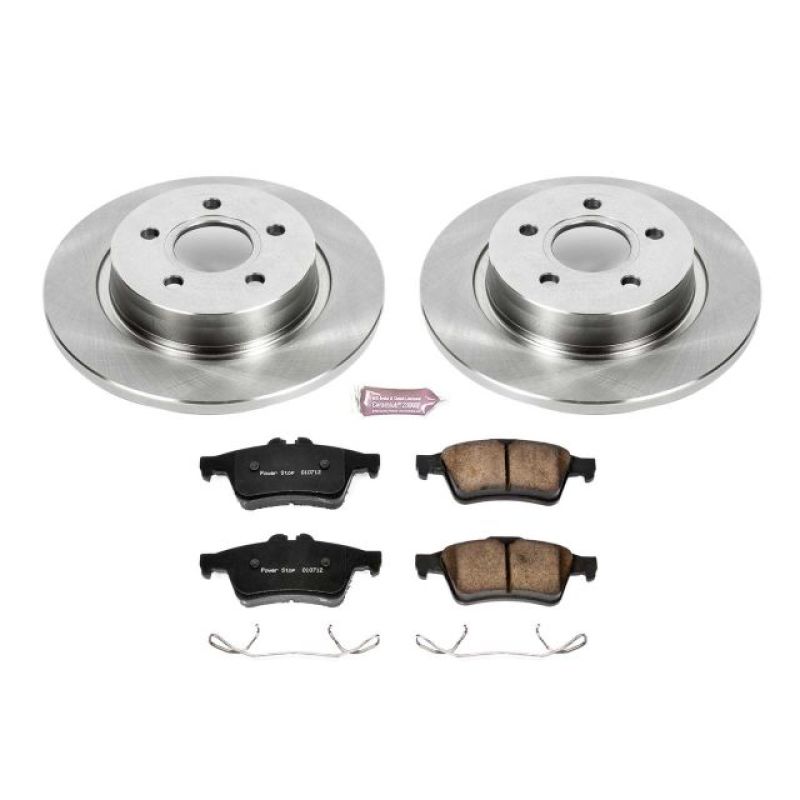 Power Stop 08-13 Volvo C30 Rear Autospecialty Brake Kit KOE4613