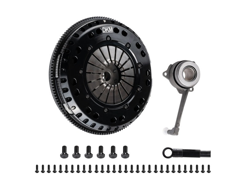 DKM Clutch BMW E34/E36/E39/E46/Z3 (6 Cyl) MS Twin Disc Clutch w/Steel Flywheel (660 ft/lbs Torque) - GTR Auto