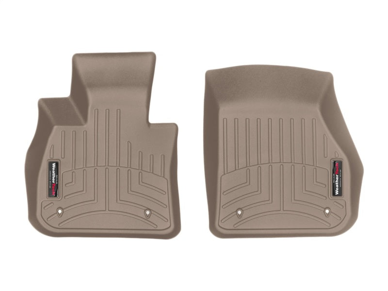 WeatherTech 2016+ BMW X1 Front FloorLiner - Tan - GTR Auto