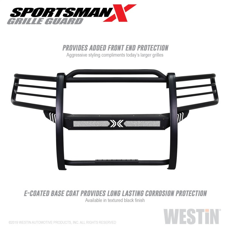 Westin 14-21 Toyota 4Runner (Excl. Limited) Sportsman X Grille Guard - Textured Black - GTR Auto