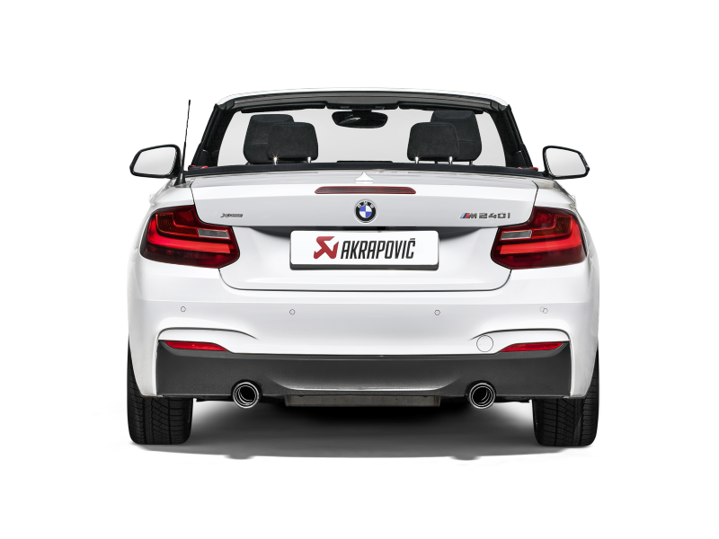 Akrapovic 16-17 BMW M240i (F22 F23) Evolution Line Cat Back (SS) w/ Carbon Tips (Req. Link Pipe) - GTR Auto