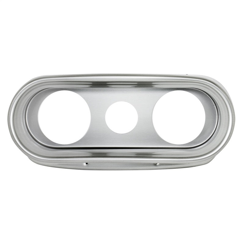 Autometer 62-65 Chevy Nova (Fits 2 3-3/8in.& 4 2-1/16in. Instruments) Gauge Mount Direct Fit Silver - GTR Auto