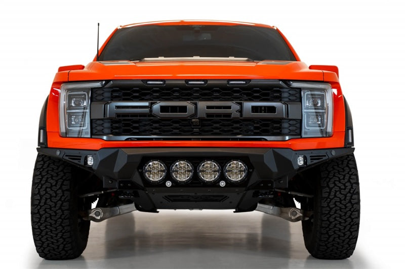 Addictive Desert Designs 2021+ Ford Raptor Bomber Front Bumper w/ 4 Rigid 360 6in Light Mounts - GTR Auto