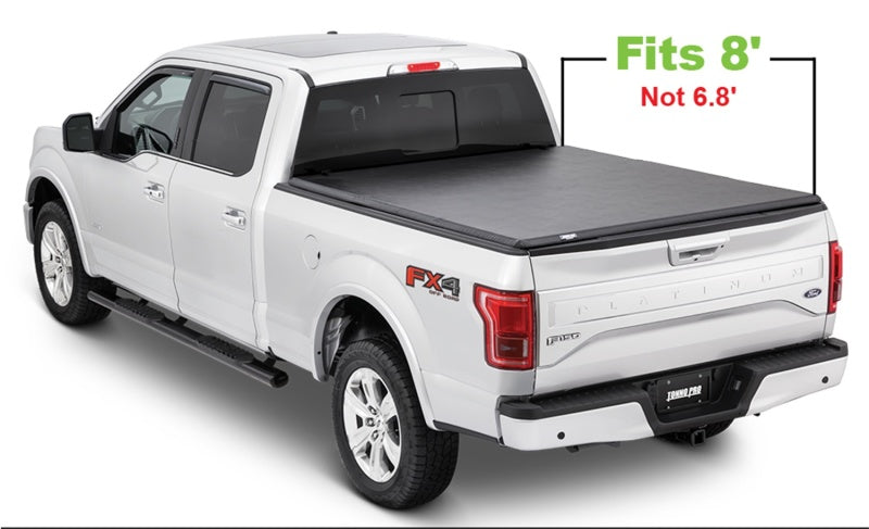Tonno Pro 17-22 Ford F-250 Super Duty 8ft Styleside Tonno Fold Tri-Fold Tonneau Cover - GTR Auto