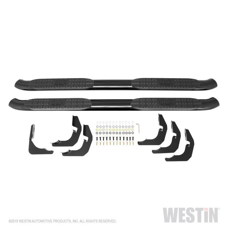 Westin 2019 Ram 1500 Crew Cab (Excl. 1500 Classic) PRO TRAXX 4 Oval Nerf Step Bars - SS - Black - GTR Auto