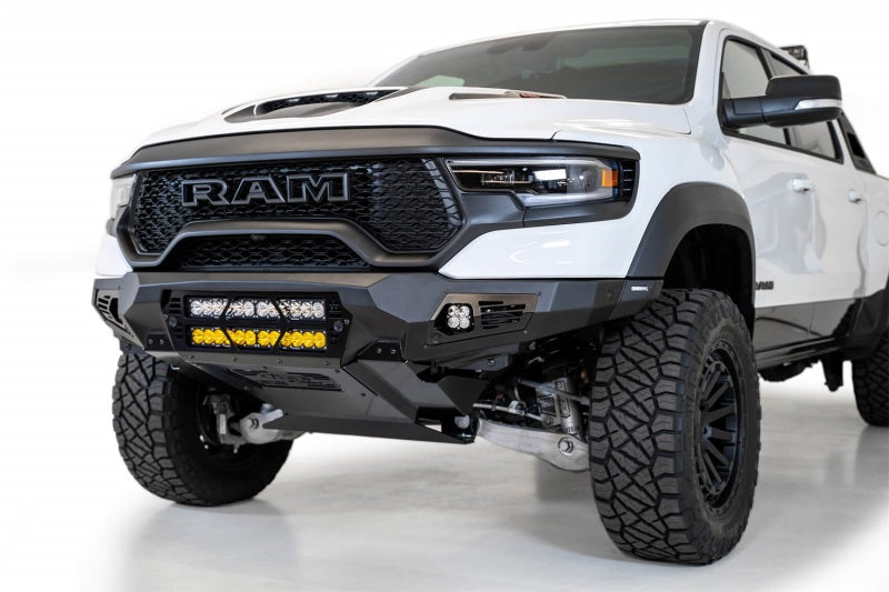 Addictive Desert Designs 2021 Dodge RAM 1500 TRX Bomber Front Bumper (20in Lights) - GTR Auto