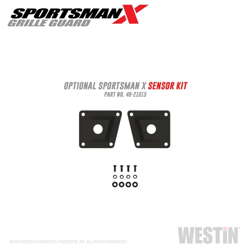 Westin 16-18 Chevy Silverado 1500 Sportsman X Grille Guard - Textured Black - GTR Auto