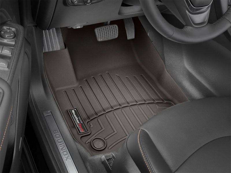 WeatherTech 2018+ BMW X5/X6 Front FloorLiners - Cocoa - GTR Auto