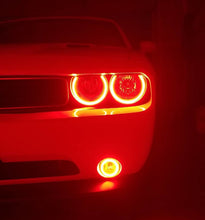 Load image into Gallery viewer, Oracle 08-14 Dodge Challenger Dynamic Surface Mount Headlight Halo Kit - - Dynamic - GTR Auto