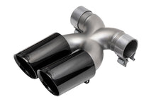 Load image into Gallery viewer, SOUL 17+ Porsche 718 Cayman / Boxster Bolt-On X-Pipe w/ Tips - Black Chrome Double Wall Tips