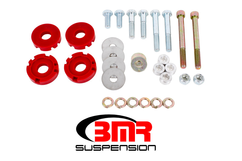 BMR 15-17 S550 Mustang Differential Lockout Bushing Kit (Polyurethane) - Red - GTR Auto