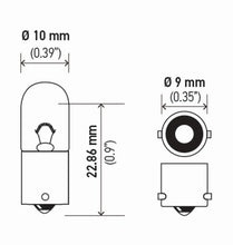 Load image into Gallery viewer, Hella Bulb 3893 12V 4W Ba9S T275 (2) - GTR Auto