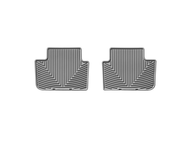 WeatherTech 04+ BMW X3 Rear Rubber Mats - Grey - GTR Auto
