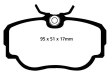 Load image into Gallery viewer, EBC 83-85 BMW 318 1.8 (E30) Redstuff Front Brake Pads - GTR Auto