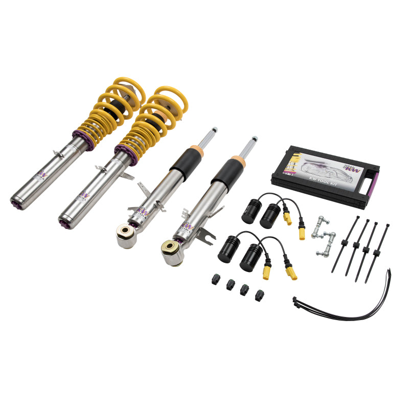 KW Coilover Kit V3 BMW X5 (F15) w/ Rear Air w/ EDC Bundle - GTR Auto