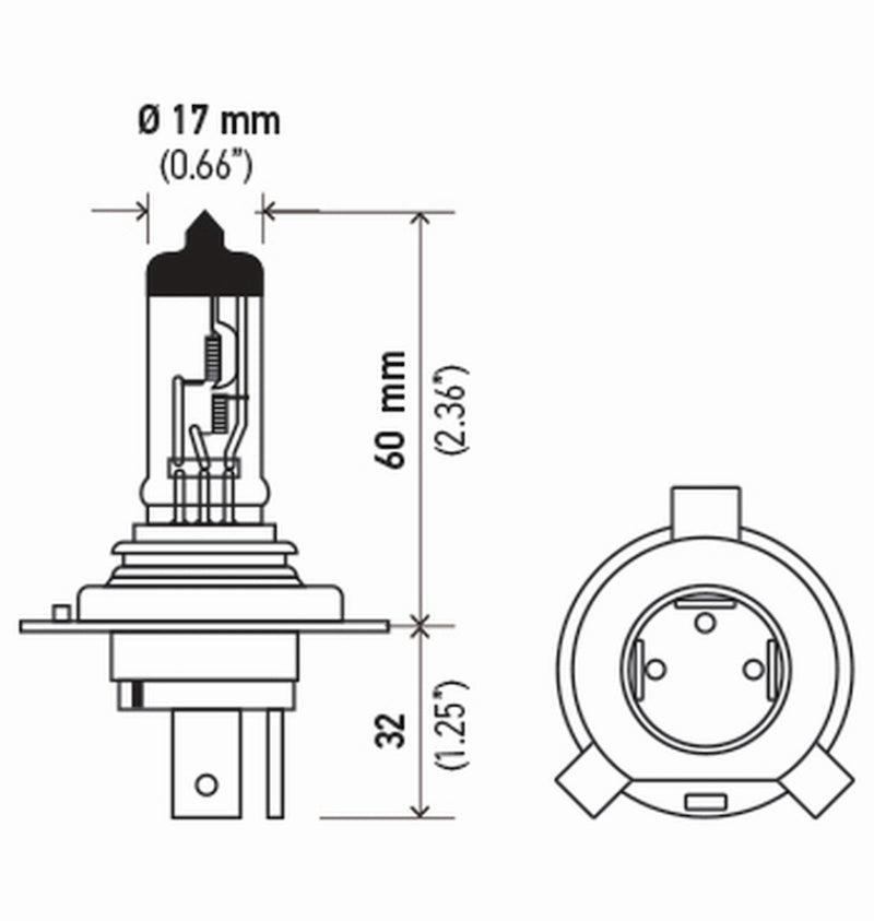 Hella Bulb Hs1 12V 35/35W Px43T T4625 Sb - GTR Auto