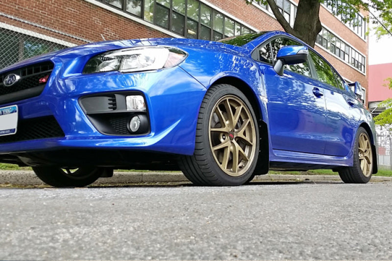 Rally Armor 15-21 Subaru WRX/STI Red UR Mud Flap w/White Logo - GTR Auto