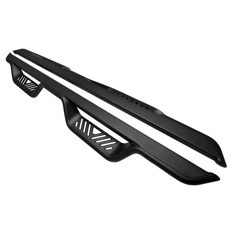 Westin 05-22 Toyota Tacoma Double Cab Outlaw Drop Nerf Step Bars - Textured Black - GTR Auto