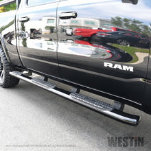 Load image into Gallery viewer, Westin 19-22 RAM 1500 CC 5ft7in. Bed (Excl. Classic) PRO TRAXX 5 W2W Oval Nerf Step Bars - Black - GTR Auto