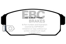 Load image into Gallery viewer, EBC 02-03 Infiniti G20 2.0 Yellowstuff Rear Brake Pads DP41691R