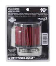 Load image into Gallery viewer, K&amp;N 1.75 inch Vent 3 inch D 2.5 inch H Air Filter - Rubber Top 62-1470