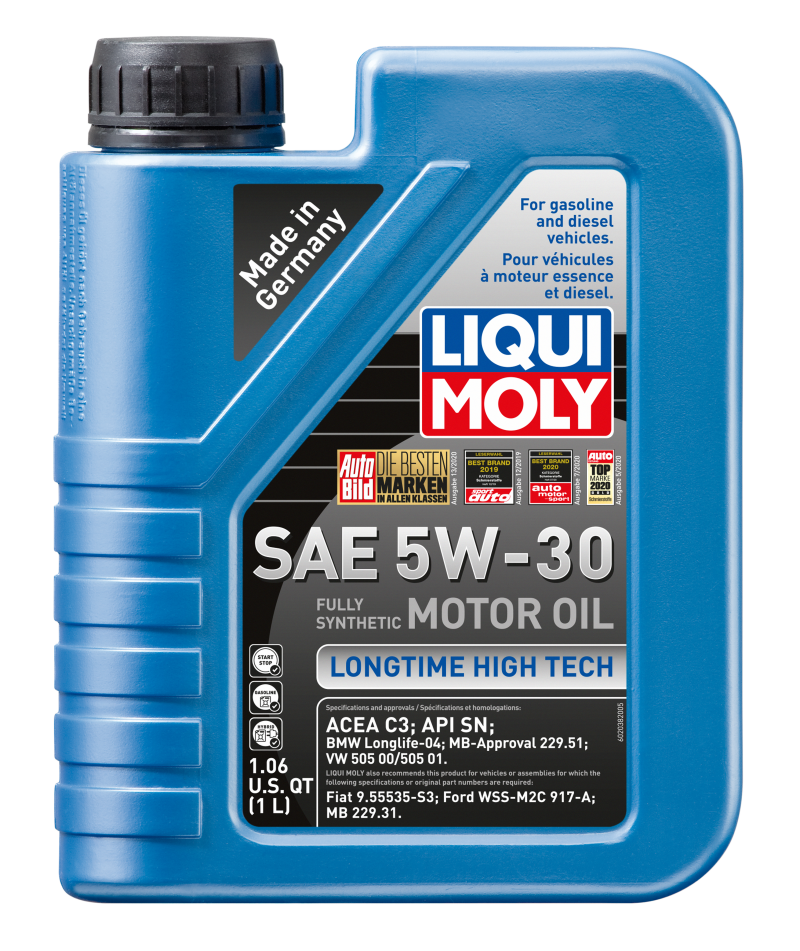 LIQUI MOLY 1L Longtime High Tech Motor Oil SAE 5W30 - GTR Auto
