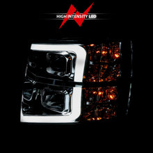 Load image into Gallery viewer, ANZO 2007-2013 Chevy Silverado 1500 Projector Plank Style Chrome Amber - GTR Auto