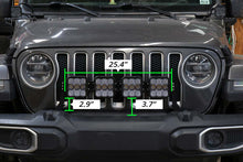 Load image into Gallery viewer, Diode Dynamics Jeep JL SS5 4-Pod CrossLink Grille Lightbar Kit Sport - Yellow Combo - GTR Auto