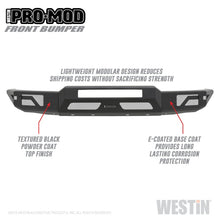 Load image into Gallery viewer, Westin 15-20 Chevrolet Colorado Pro-Mod Front Bumper - Textured Black