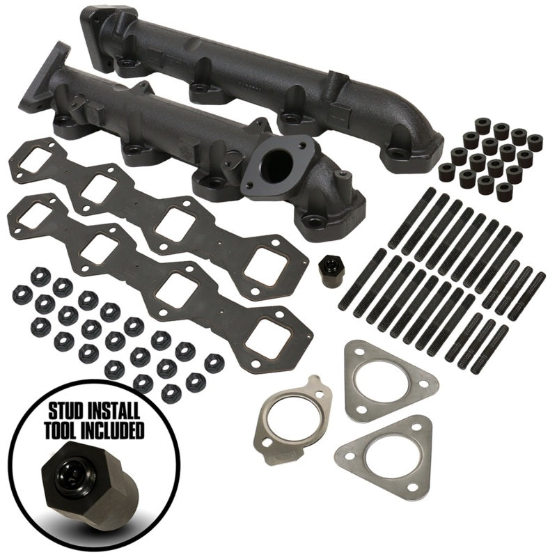BD Diesel Exhaust Manifold Kit - Ford 2011-2014 F250/F350/F450/F550 6.7L PowerStroke - GTR Auto