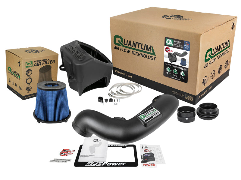 aFe Quantum Pro 5R Cold Air Intake System 17-18 Ford Powerstroke V8-6.7L - Oiled - GTR Auto