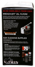 Load image into Gallery viewer, K&amp;N Replacement Air Filter 5.5in Top OD x 6in Base OD x 2.313in H for Harley-Davidson